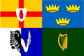 Flag of 4 provinces in Ireland