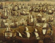 English Ships and the Spanish Armada, August 1588